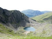 Llyn Du'r Arddu, Clogwyn
